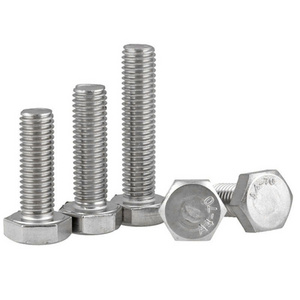 Din 931 Din 933 M8 M4 Hexagon Head Bolt Grade 4.8/ 8.8/ 10.9/ 12.9 Full Thread Hex Bolt And Nut