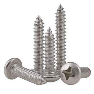 M2 M3 M4 M6 Hot sell galvanized sheet metal cross recessed flat head tapping screws Cross recessed countersunk head screws