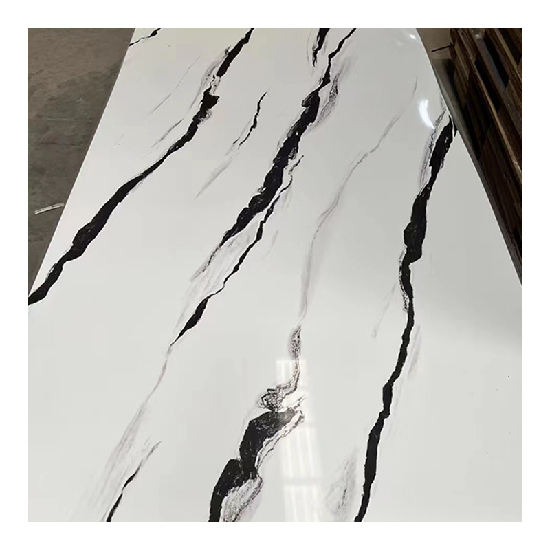 Competitive Price Stone Panels 4x8 Pvc Marble Sheet UV coating PVC wall panel PVC marble sheet new color low price