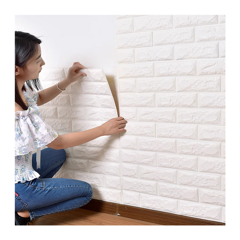 Hot Sale Mural Wallpaper 3d Home Decoration 3d Mini Pe Foam Self Adhesive Wall And Ceiling Stickers