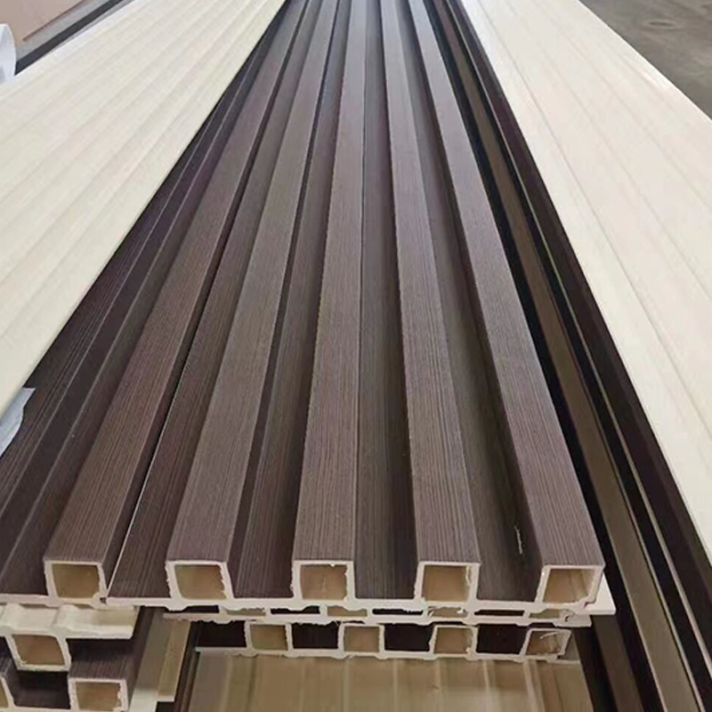 Wall Panel Hollow Interior Wood Plastic Composite Wall Cladding WPC Wall Panel