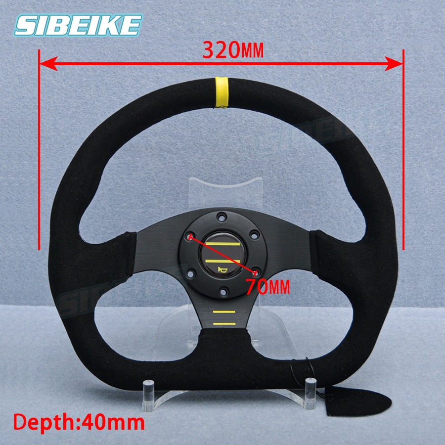 13inch D shaper JDM Sports Steering Wheel Sim Racing Game Steering Wheel