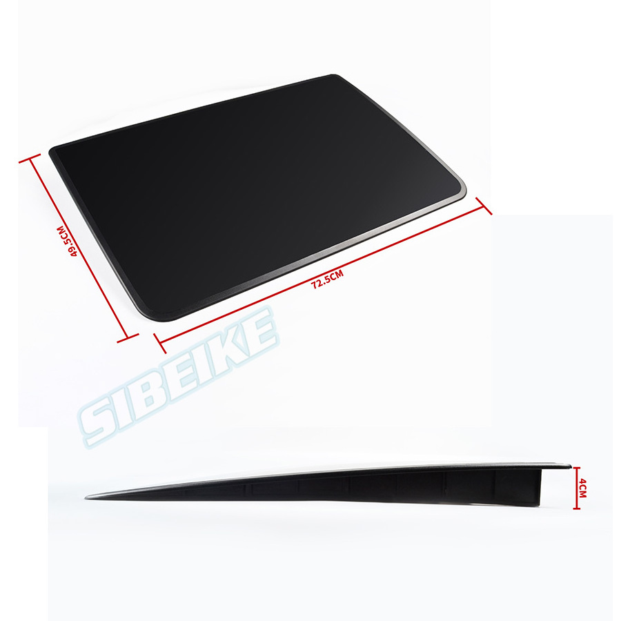 Universal Car Sunroof Black Cover Imitation Decoration Skylight Auto Roof with 4cm Height Style Avail Fake Sunroof