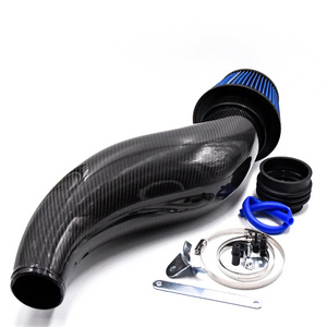 Hotsale Racing Carbon Style Car Racing Universal Cold Air Intake Pipe  For Civic Eg6 Ek3 92-00