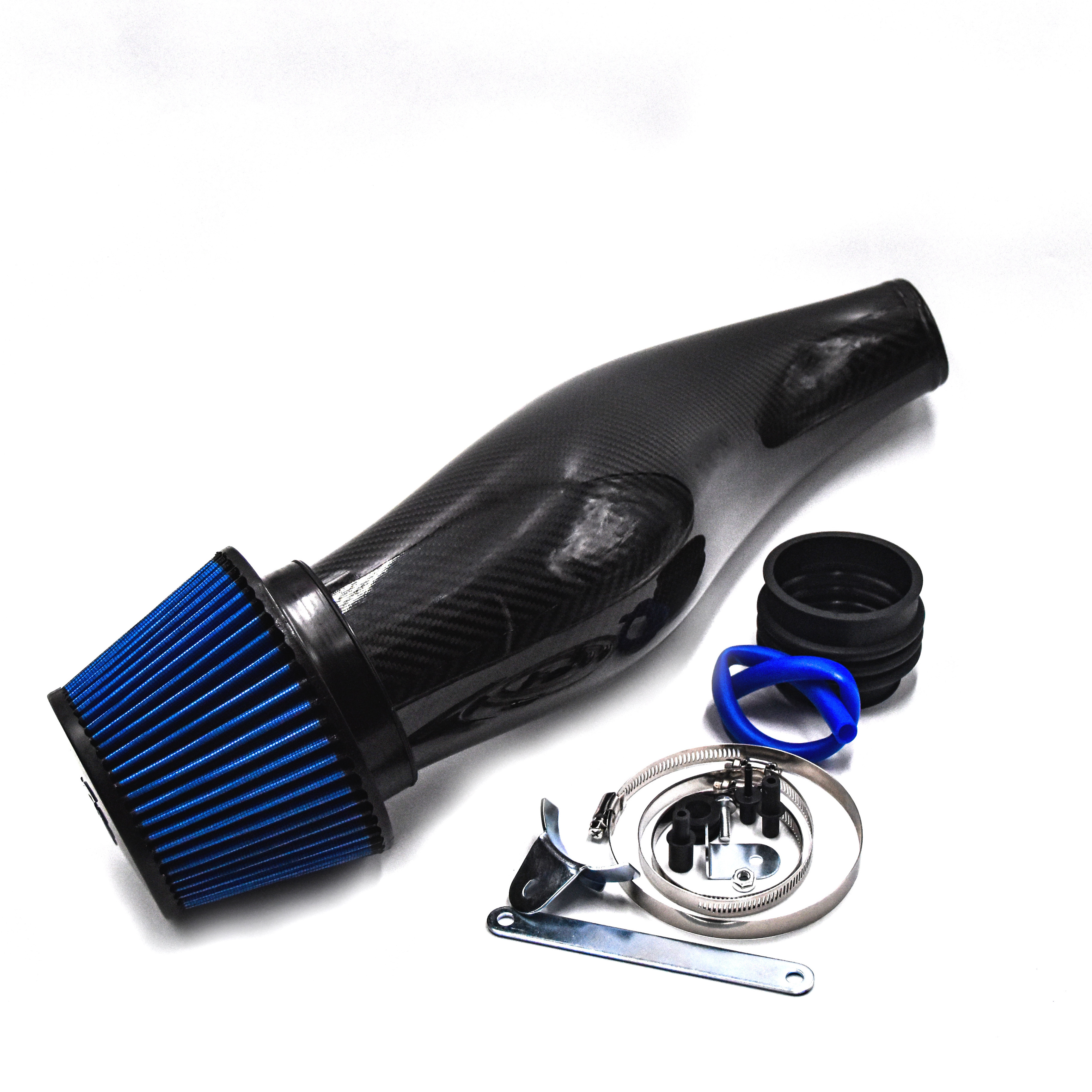 Hotsale Racing Carbon Style Car Racing Universal Cold Air Intake Pipe  For Civic Eg6 Ek3 92-00