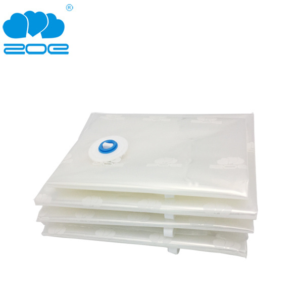 Vacuum Bags for Cloth Storage Space Saver Custom Printed Seal Storage Vacuum Bag for Vaccum Compressed Bag 75% Space Saved PA+PE