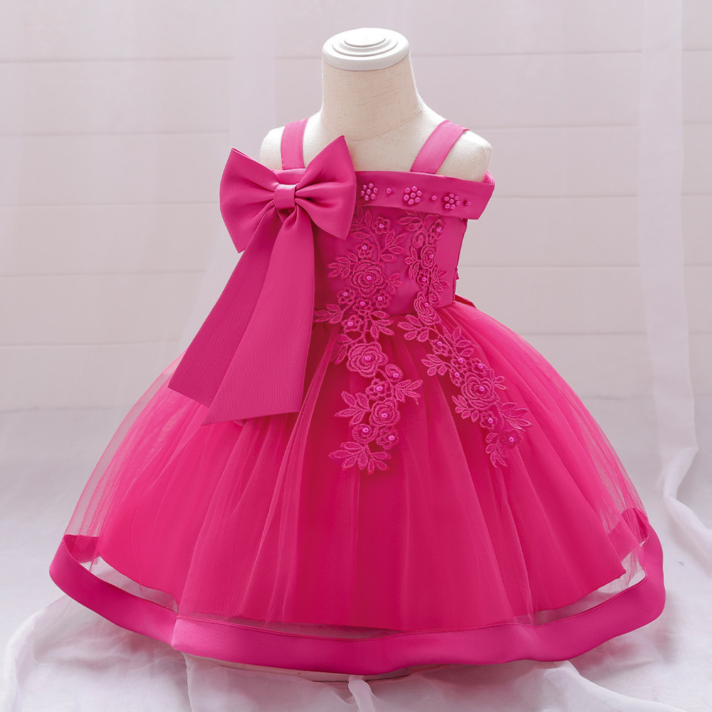 Baby Dresses 0-12 Months Toddler Girls Kids Party Fashion Clothes Happy Birthday Princess Babies Tutu Dresses For Girls