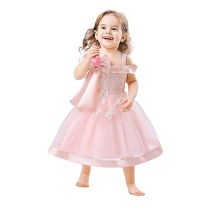 Baby Dresses 0-12 Months Toddler Girls Kids Party Fashion Clothes Happy Birthday Princess Babies Tutu Dresses For Girls