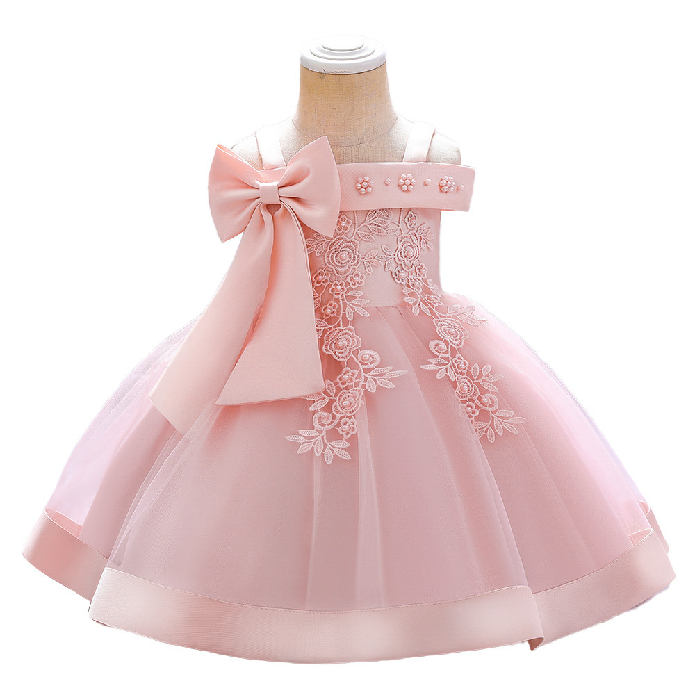 Baby Dresses 0-12 Months Toddler Girls Kids Party Fashion Clothes Happy Birthday Princess Babies Tutu Dresses For Girls