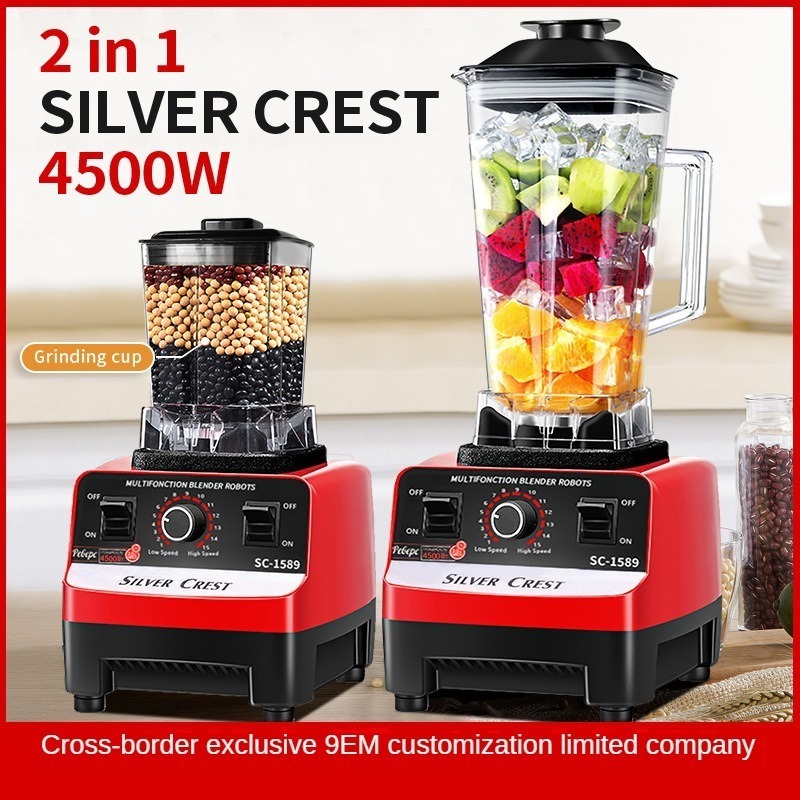 Small Multifunctional Commercial Household Mini, Fully Cooking Machine Extractor Juice Automatic Blender