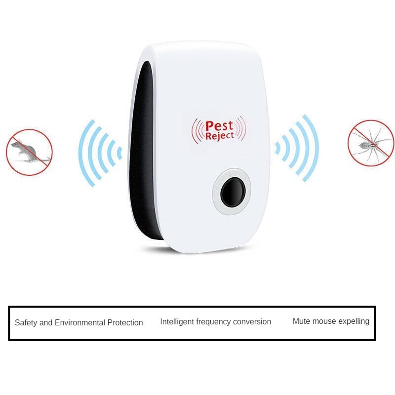 Top Selling Ultrasonic Electric Pest Repeller Non-Toxic Indoor/Outdoor Pest Control with UK EU US Plug in