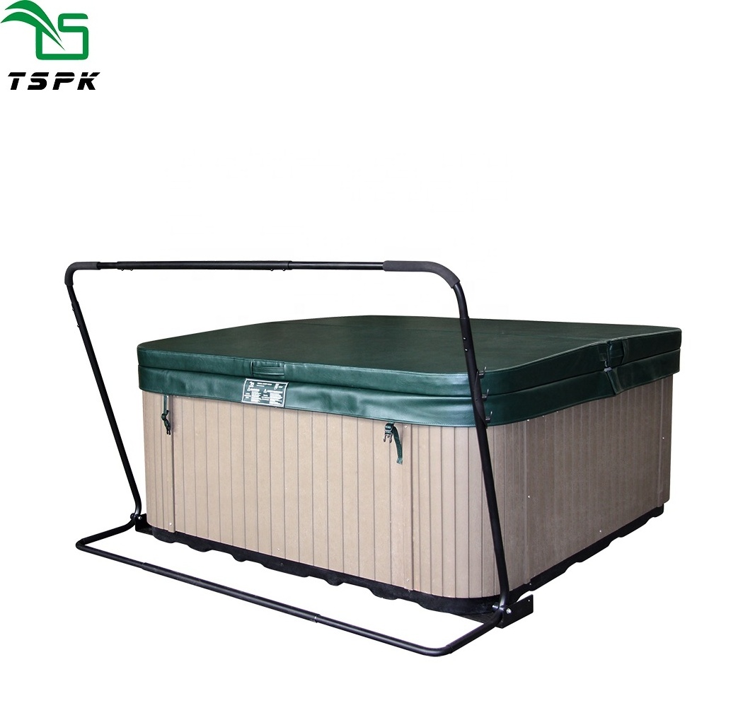 TSPK Based-mount Easy-install Hot tub Cover Lifter 100% Aluminium Spa Lifter Durable Swim Spa Cover Lifter