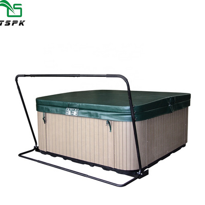 TSPK Based-mount Easy-install Hot tub Cover Lifter 100% Aluminium Spa Lifter Durable Swim Spa Cover Lifter