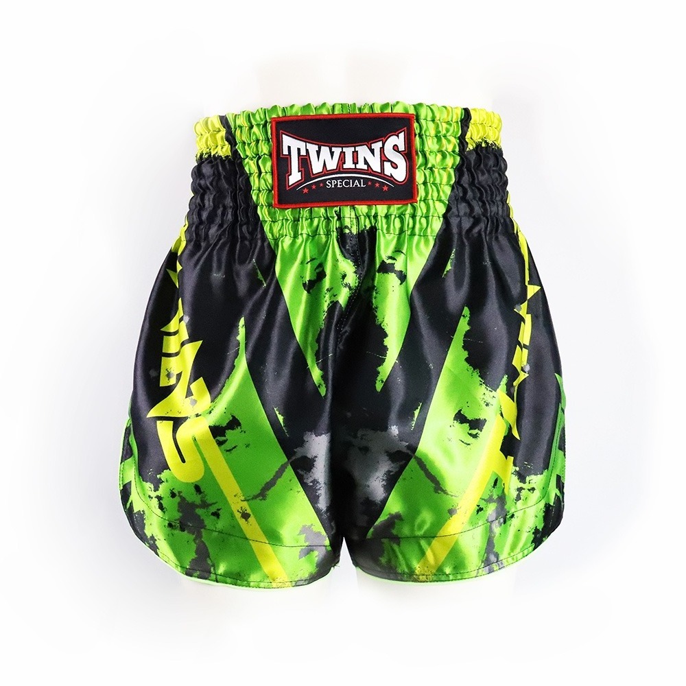 Twins Muay Thai Shorts High Quality Satin Muay Thai shorts Twins Latest Designs Custom Made Muay Thai Trunks Shorts SJS-MTS-69