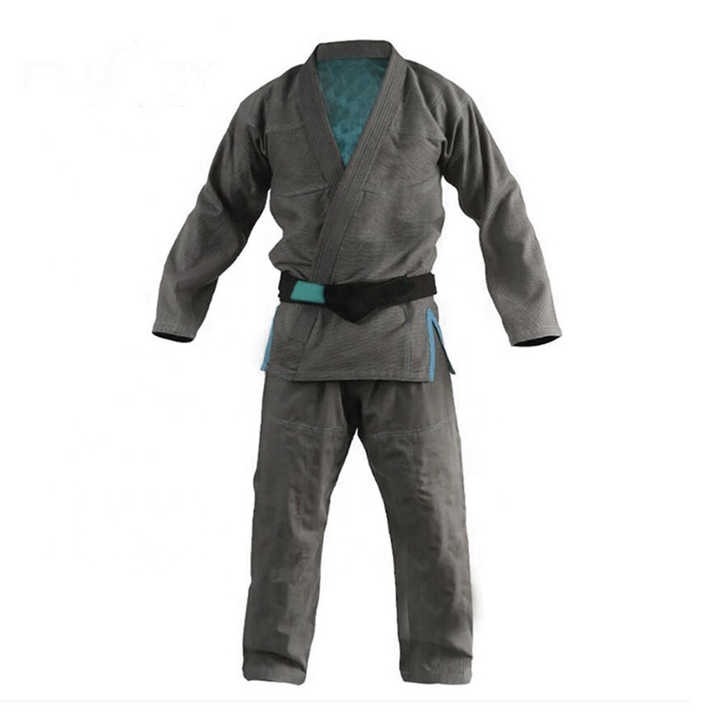 Low Moq Wholesale Custom jiu-jitsu kimono   Jui Jitsu Suits Grey Uniform For Sale Jiu Jitsu Uniform