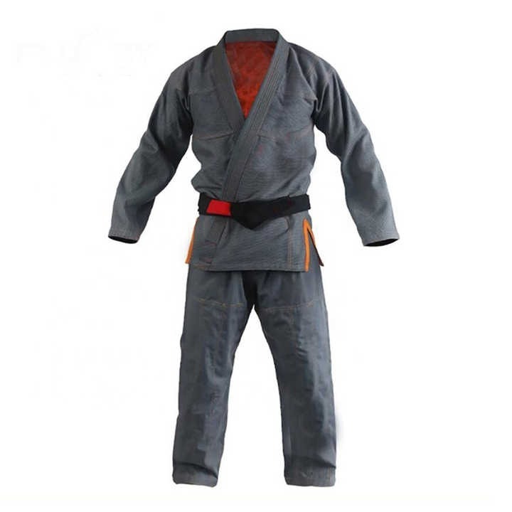 Low Moq Wholesale Custom jiu-jitsu kimono   Jui Jitsu Suits Grey Uniform For Sale Jiu Jitsu Uniform