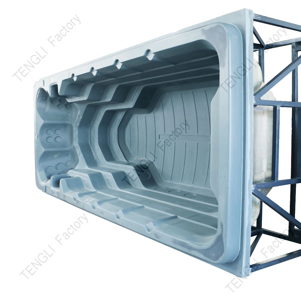 Hot Sale Customized FRP Fiberglass Resin Thermoforming Swimspa Swimming Pool Mold