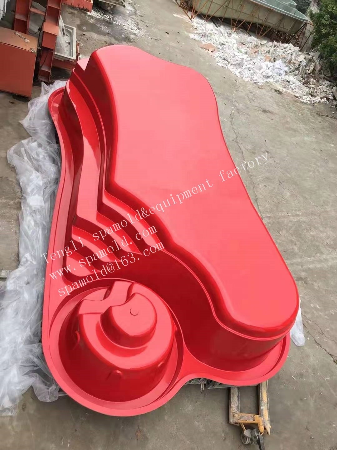 fiber glass mold for FRP swimming pool