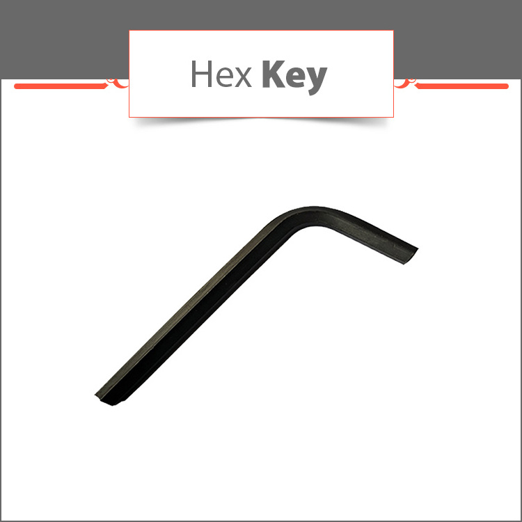 Premium Quality Hex Wrench Hex Allen Key With Zinc Plated For Door Hardware Hexagon Key Allen Wrench