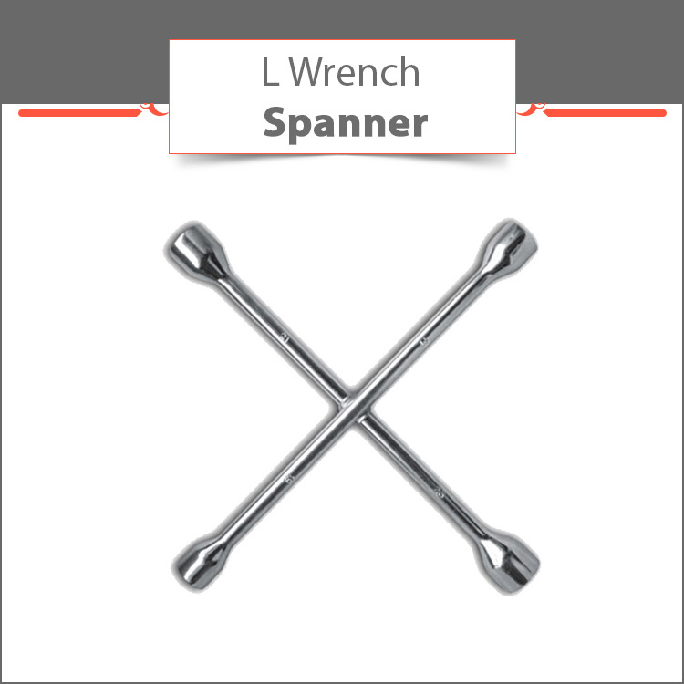 Cross Wheel Spanner Carbon Steel Wheel Wrench Superior Tough Quality Made Durable Wrench Tools