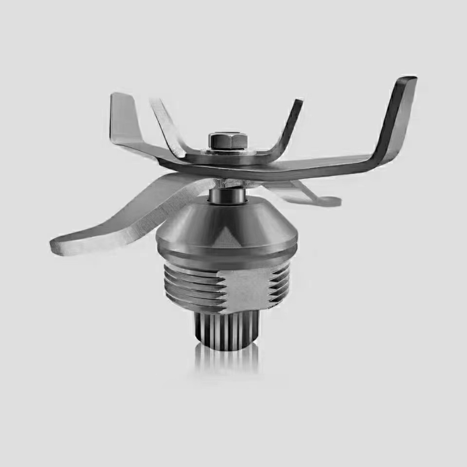 3-5l Blender Accessories Mixer Spare Parts 8 Fins Blades 1000w Blender Replacement Blades 304 Stainless Steel Commercial Blender