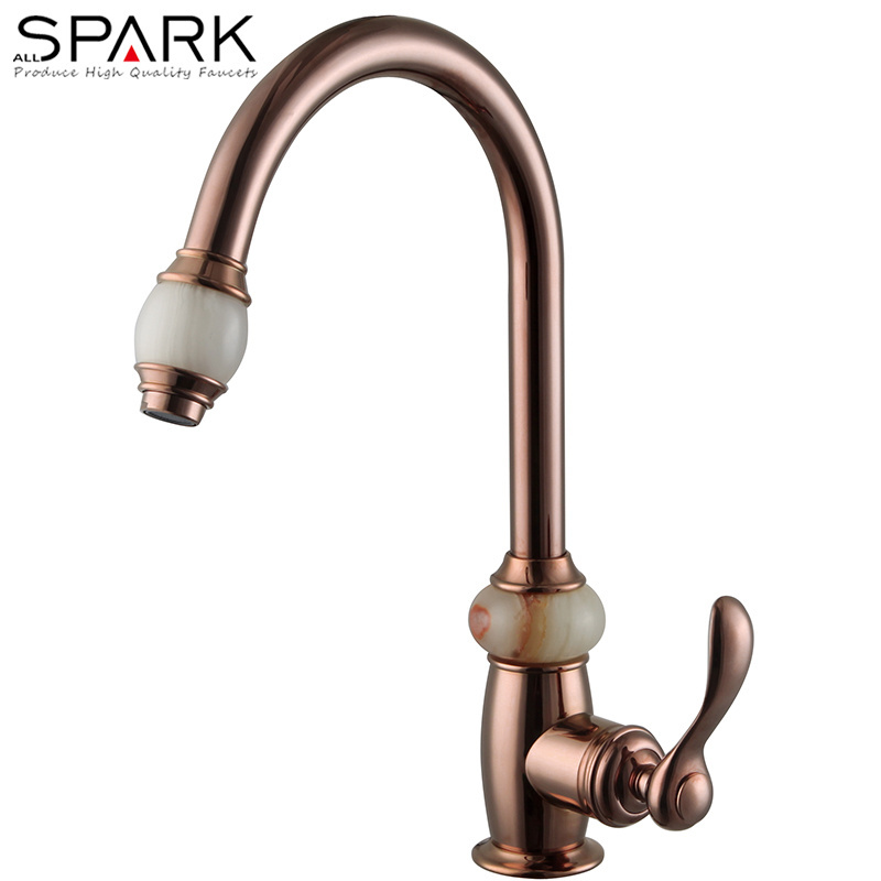 Faucet supplies copper antique gold faucet kitchen