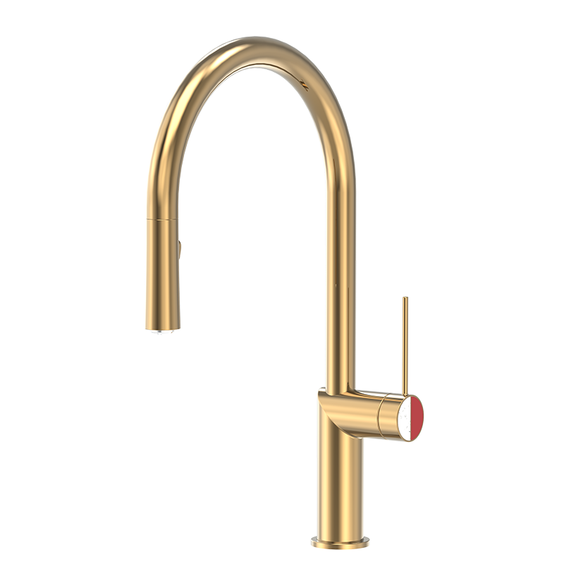 Kaiping manufacturer brass sink taps gold kitchen faucet