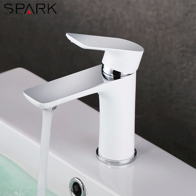 Hot item fancy brass water saving bathroom faucet