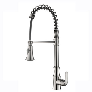 kaiping factory brass brushed nickel kitchen faucet