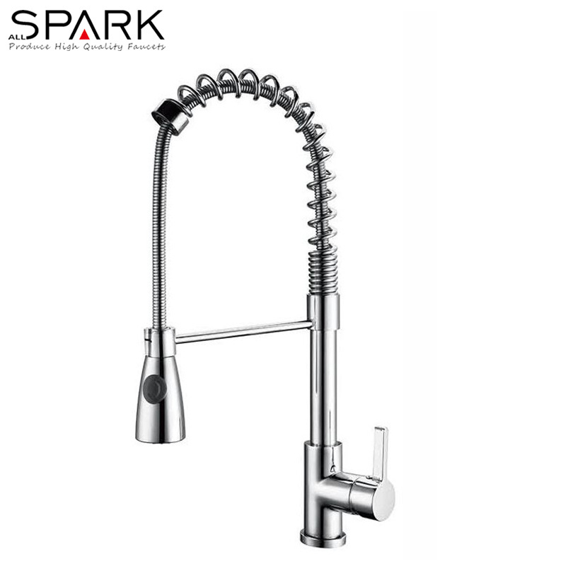 kaiping factory brass brushed nickel kitchen faucet