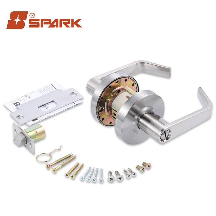 ANSI Grade 2 Commercial Zinc Alloy Wood Sliding Door Latch Entrance Lock