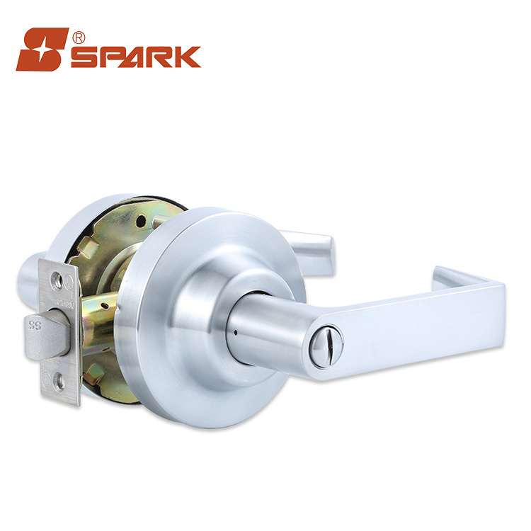 1 Million cycles Heavy duty North America market commercial lock grade 1 entry office door lever lock