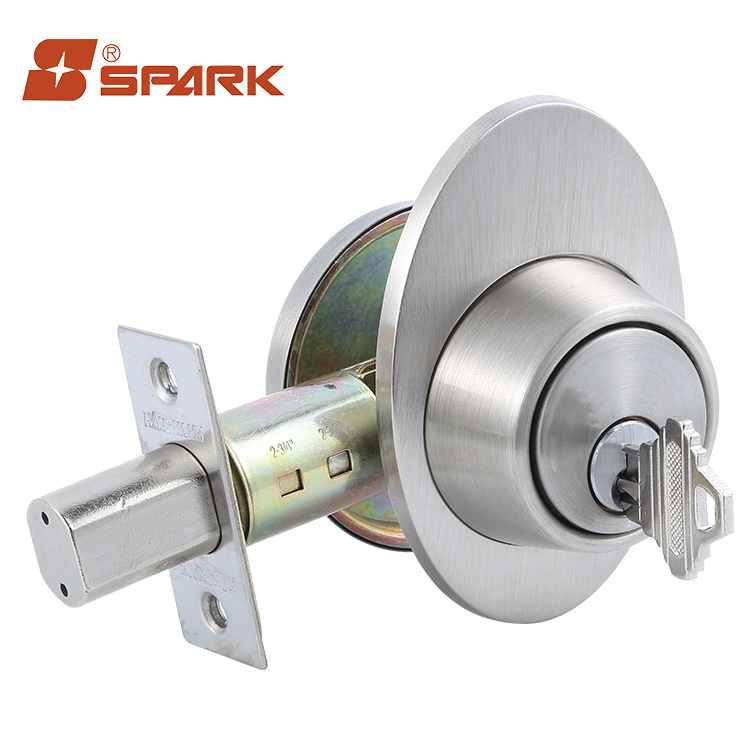 American Style Handleset Grip Entrance Door Lock With High Security