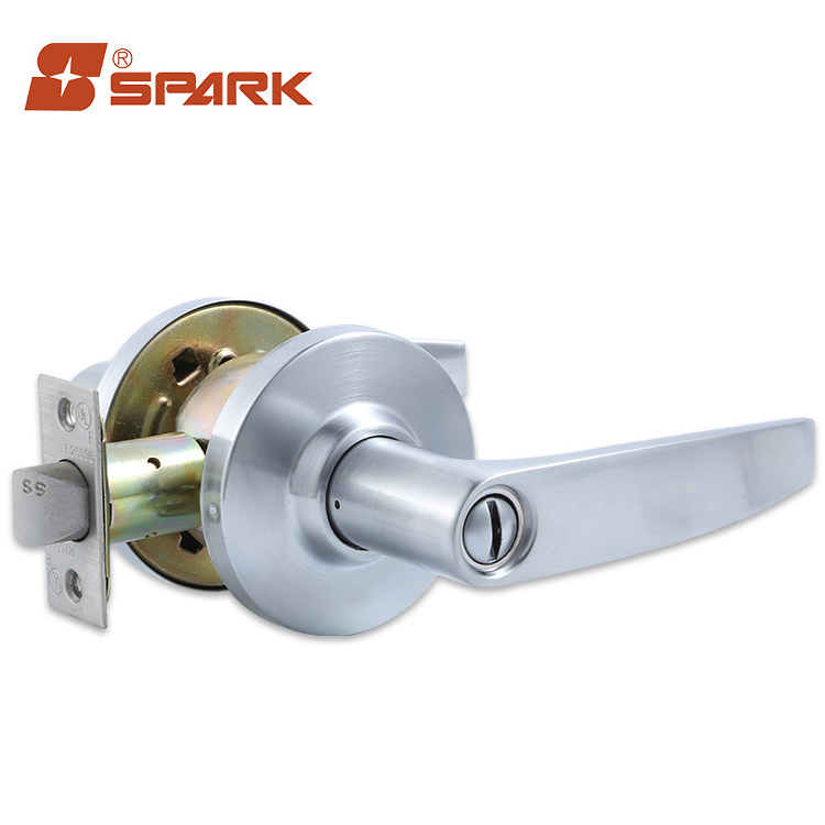 Hot selling tubular Passage Bathroom ANSI Grade 2 lever  lock main door handle lock