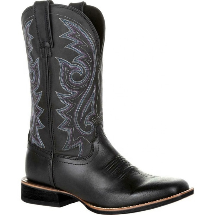 Wholesale high tube embroidery retro sleeve men and women large size western cowboy boots