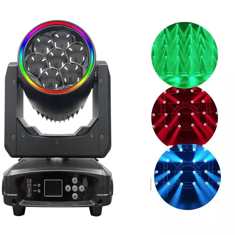 SP Dmx 512 Led Wash Moving Head Light Bee Eye 7*40W Rgbw 4In1 Dj Disco With Zoom Dyeing Beam Effect Stage Lights for stage DJ