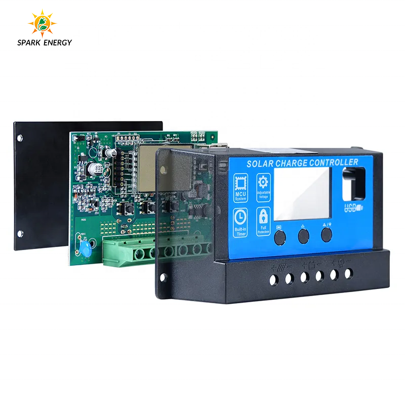 20A solar charge Controller 12V/ 24V Solar Panel Regulator with Adjustable LCD Display PWM Auto Parameter