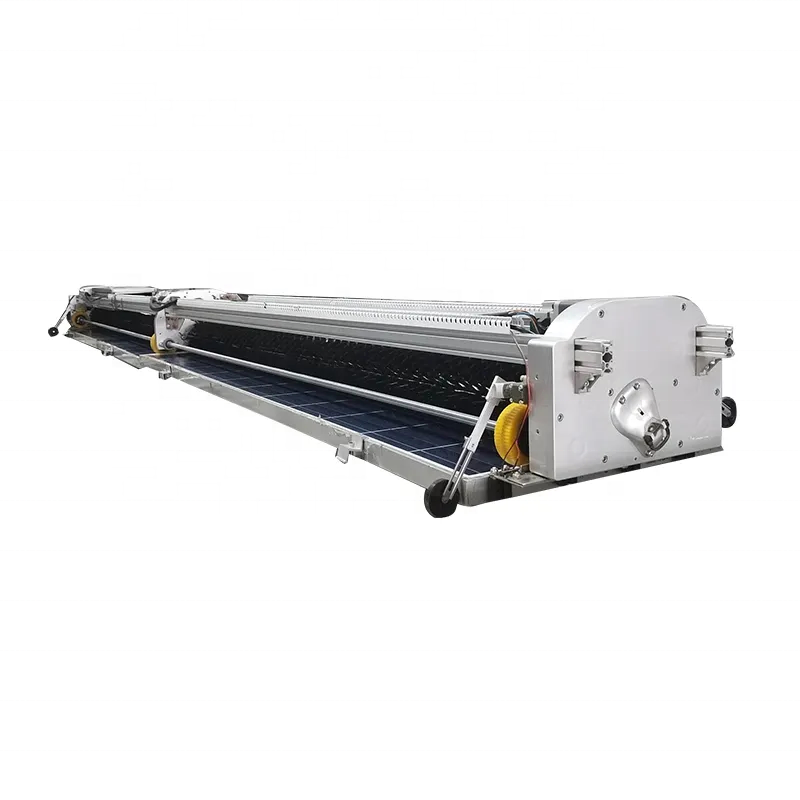 Automatic Solar Farm photovoltaic Cleaning Machine 1950mm Panel Cleaning Robot For solar power system Solar Station Clean Tools