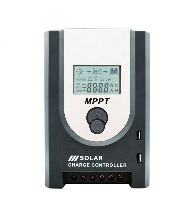 10A MPPT Solar Panel Battery Charger 12V 24V Solar Charger Controller MPPT 10A for Solar System