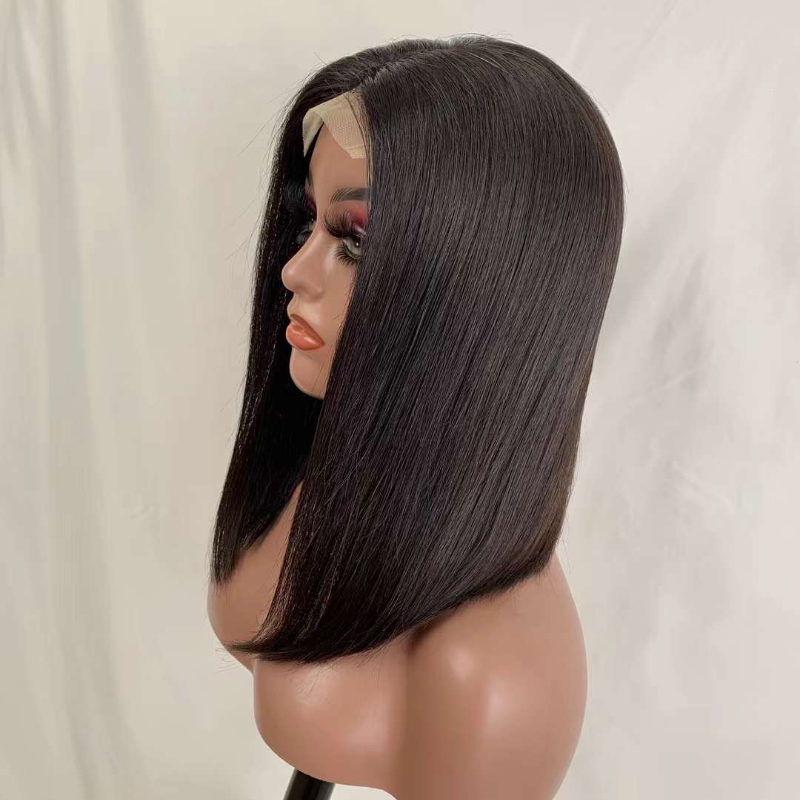 Super Double Drawn Lace Wigs BOB  Human Hair 100% Vietnames Hair HD Lace Front Wig For Black Women Lace Human Hair Wig Vendor