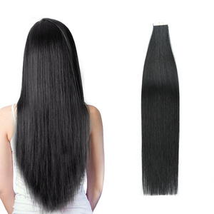 100% Invisible Tape In Extension Full Virgin Cuticle Human Hair Extension Natural PU Skin Weft Injected Tape Hair Extensions