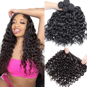 Drop Shipping 10a Raw Cuticle Aligned Hair Brazilian Human Hair Extension Ombre Kinky Curly Human Hair Bundles With Closure