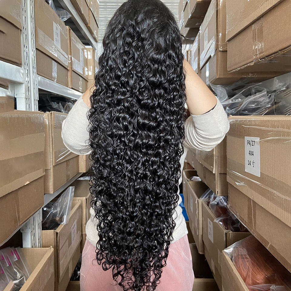 SPARK Wholesale  150% 180% Density HD Full Lace Human Hair Wigs For Black Women Brazilian Virgin Hair Transparent Lace Front Wig