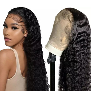 SPARK Wholesale  150% 180% Density HD Full Lace Human Hair Wigs For Black Women Brazilian Virgin Hair Transparent Lace Front Wig