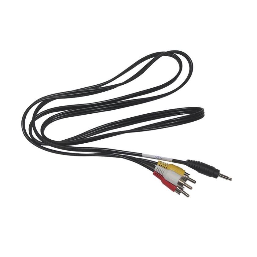 rca cable splitters  fireworks s-video male to 3-rca female composite av cable m/f for laptop pc tv