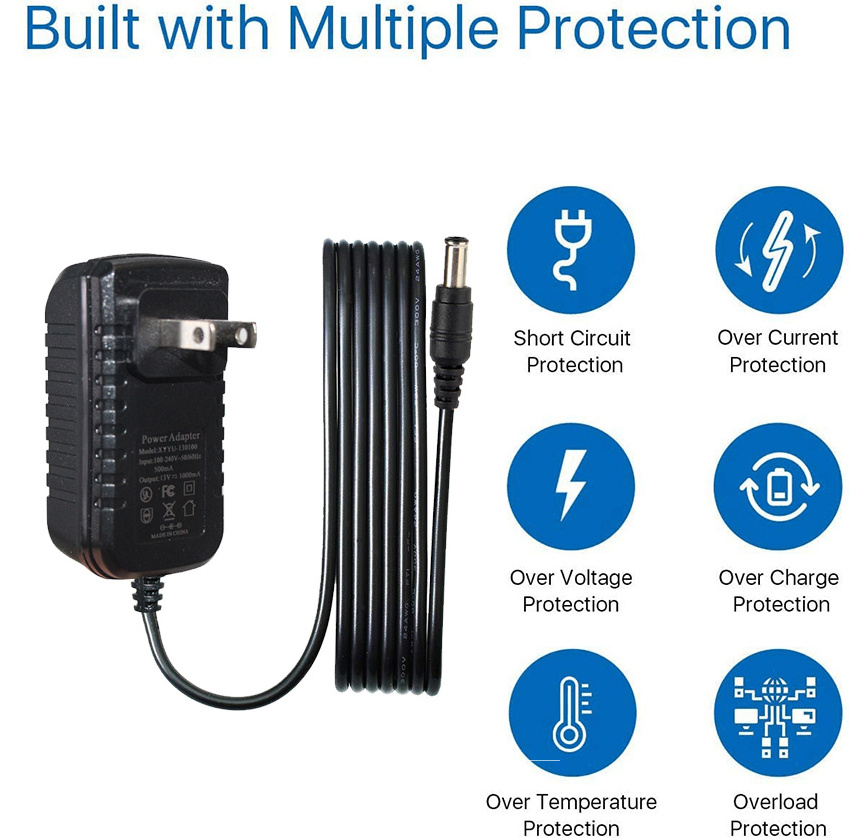 24Awg 12V 2A Transformer 1A Transformador Us Charger 12W Usb Power Adapter