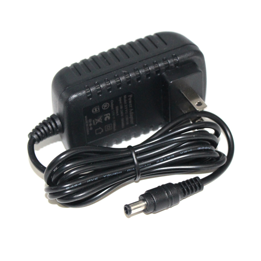 US Plug Wall Charger 1amp Supply Ac Dc Adaptor 12v 1a Us Power Adapter