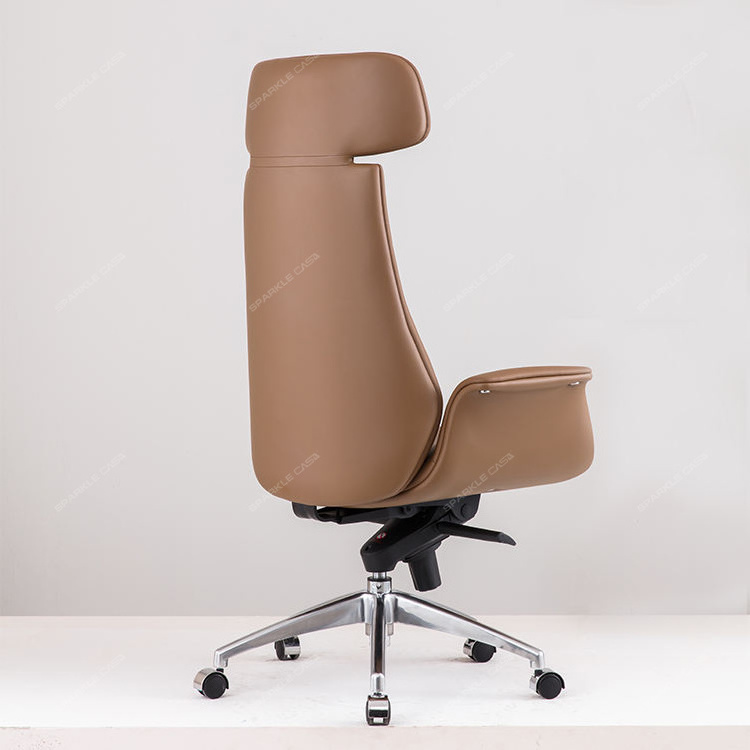 SPARKLE  Ergonomic High Back  Modern Swivel Adjustable Leather Boss Office Chair