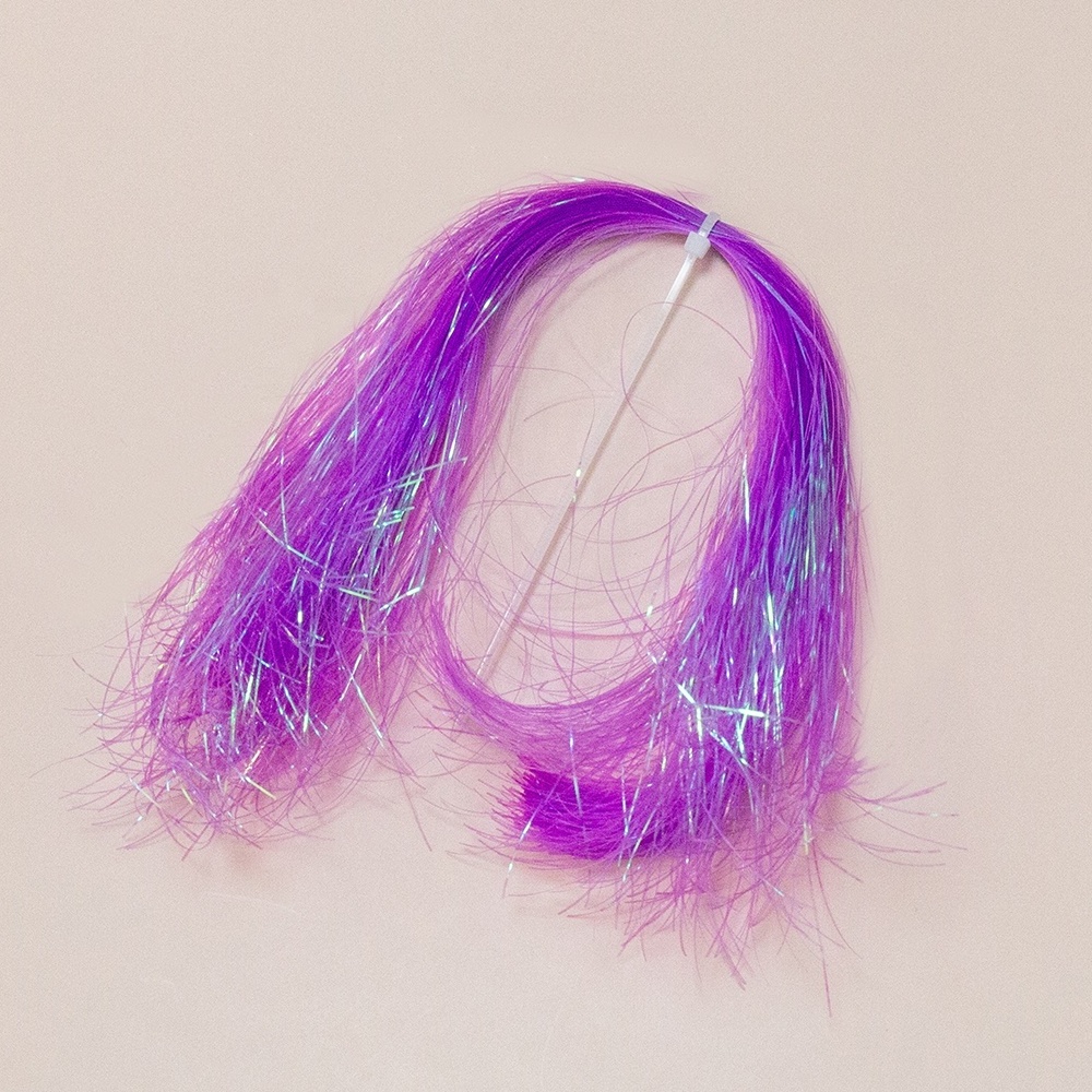 Wholesale And Retail Crystal Flash 0.37mm Tinsel Fly Fishing Tying Materials Fly Tying Thread