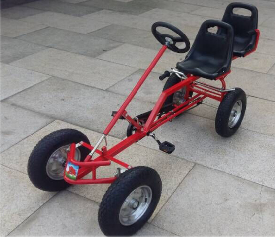 2 seat pedal go kart for adults